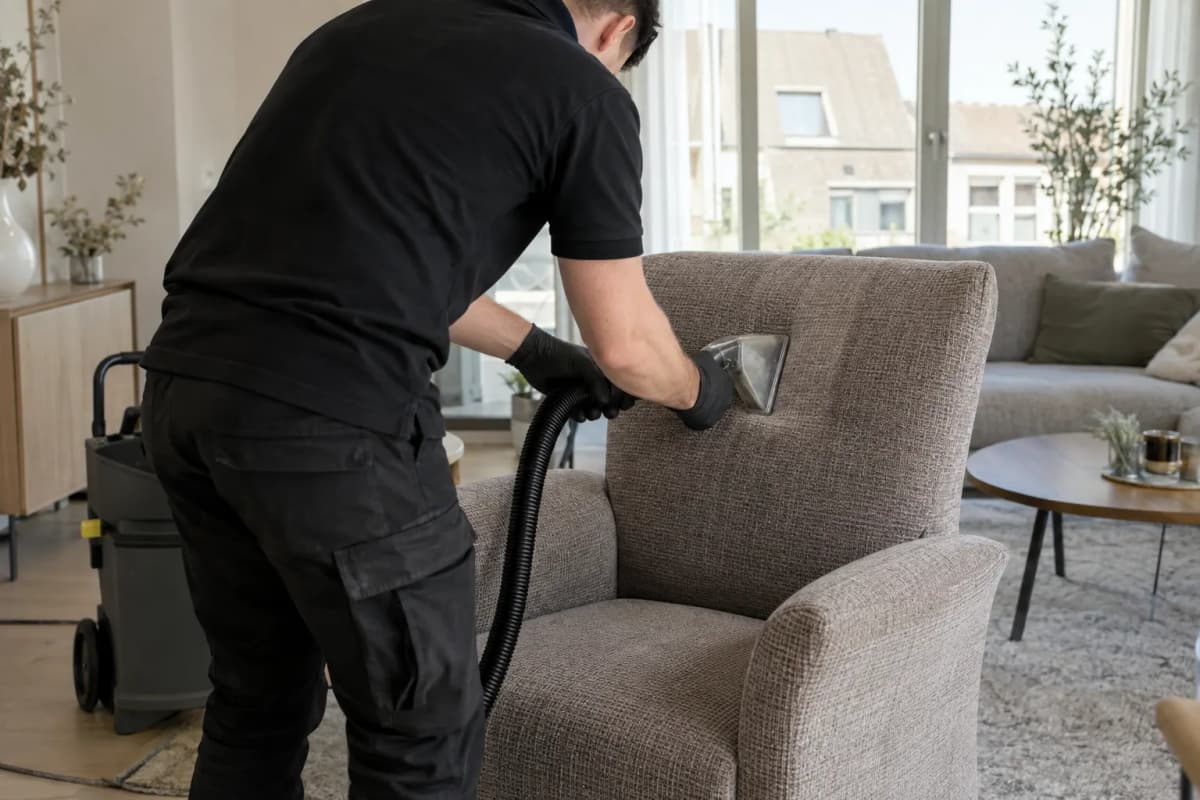 Professionele fauteuilreiniging