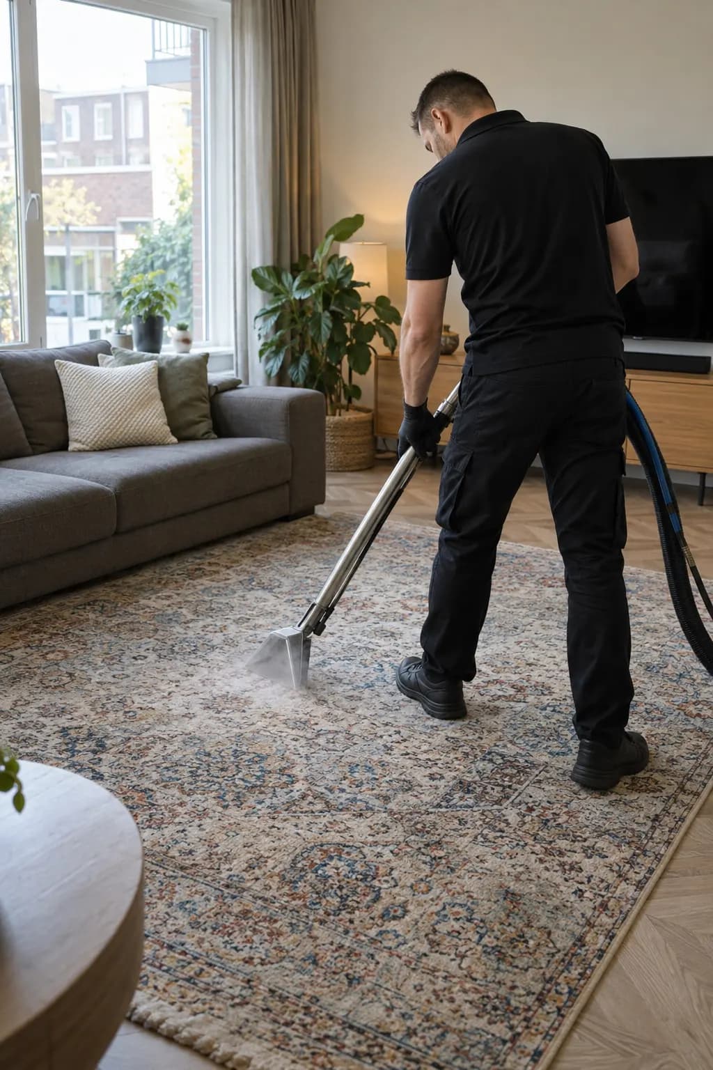Professionele vloerkleedreiniging